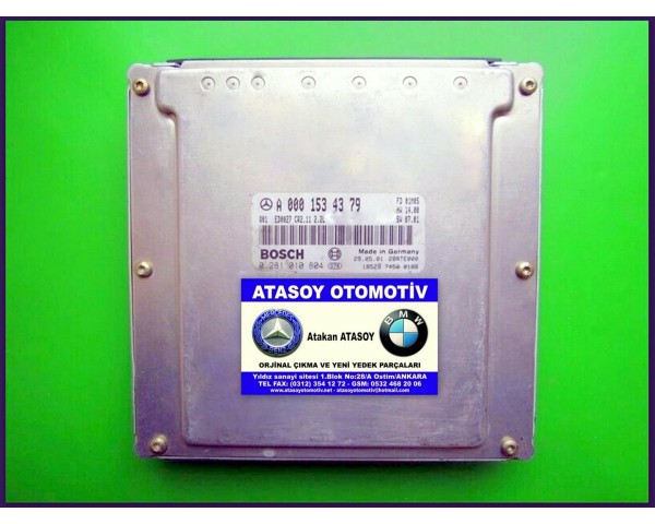 MERCEDES W210 E220CDI MOTOR BEYNİ 0001534379 6111532779 0285454932 0245452832 0281010804 0281010533 0281010192 0281010041 A0001534379 A6111532779 A0285454932 A0245452832